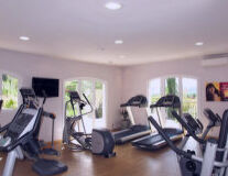 indoor, wall, floor, ceiling, exercise equipment, gym, tripod, exercise machine, weights